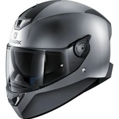 Shark Helmets Shark Skwal 2 Blank Helmet - White LEDs -Helmets Sale 2024 shark skwal2 blank helmet white le ds dark grey