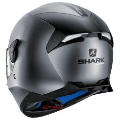 Shark Helmets Shark Skwal 2 Blank Helmet - White LEDs -Helmets Sale 2024 shark skwal2 blank helmet white le ds matte dark grey 1