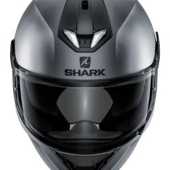 Shark Helmets Shark Skwal 2 Blank Helmet - White LEDs -Helmets Sale 2024 shark skwal2 blank helmet white le ds matte dark grey