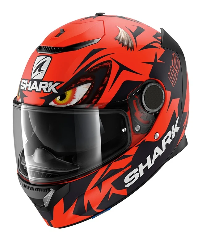 Shark Helmets Helmet Closeouts Shark Spartan Lorenzo Austrian GP 2018 Replica Helmet 2 Shark Helmets Helmet Closeouts Shark Spartan Lorenzo Austrian GP 2018 Replica Helmet - Image 2