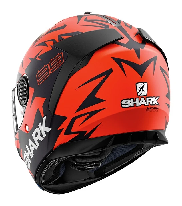 Shark Helmets Helmet Closeouts Shark Spartan Lorenzo Austrian GP 2018 Replica Helmet 3 Shark Helmets Helmet Closeouts Shark Spartan Lorenzo Austrian GP 2018 Replica Helmet - Image 3
