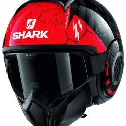 Shark Helmets Helmet Closeouts Shark Street Drak Crower Helmet -Helmets Sale 2024 shark street drak crower mat black anthracite red scaled