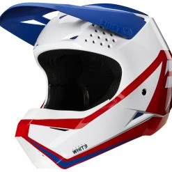 Shift Youth Whit3 Label Helmet -Helmets Sale 2024 shift youth whit3 label helmet white red blue scaled