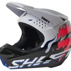 Shift Youth White Label Burntable Helmet