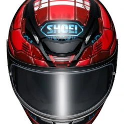 Shoei Helmets Shoei RF-1400 Fortress Helmet -Helmets Sale 2024 shoei rf1400 fortress helmet red black 1