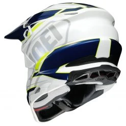 Shoei Helmets Shoei VFX-EVO Allegiant Helmet -Helmets Sale 2024 shoei vfxevo allegiant helmet white blue yellow 2