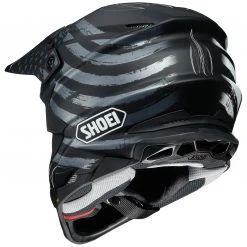 Shoei Helmets Shoei VFX-EVO Faithful Helmet -Helmets Sale 2024 shoei vfxevo faithful helmet matte black s ilver 3