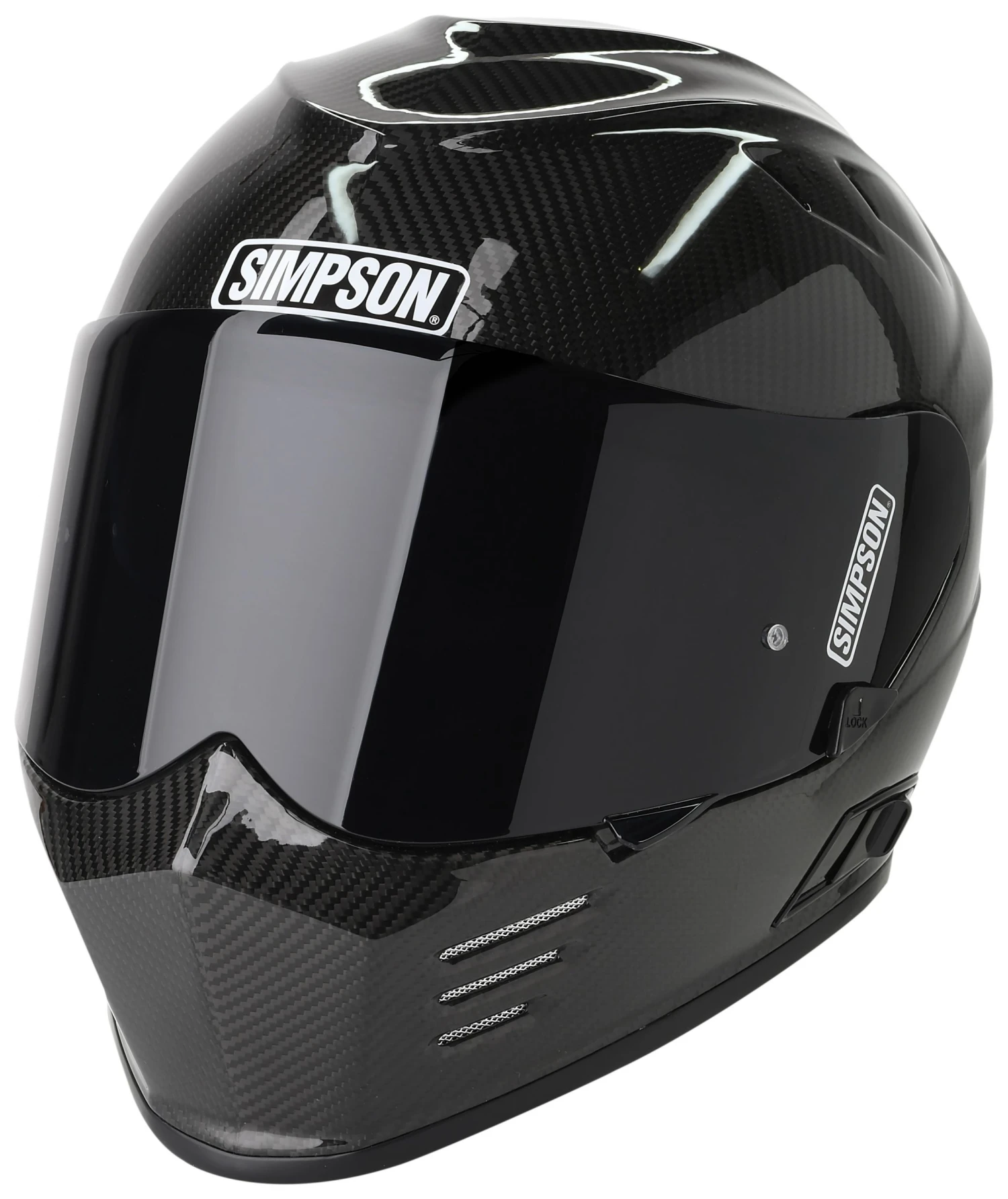 Simpson Helmets Full Face Simpson Ghost Bandit Carbon Helmet 1 Simpson Helmets Full Face Simpson Ghost Bandit Carbon Helmet