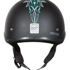 Helmet Closeouts Street & Steel Rebel Open Road Helmet 15 Helmet Closeouts Street & Steel Rebel Open Road Helmet -Helmets Sale 2024 street steel rebel open road helmet black cyan 3