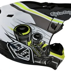 Troy Lee Designs SE4 Polyacrylite Skooly Helmet -Helmets Sale 2024 troy lee designs se4 polyacrylite skooly helmet black yellow 2 scaled