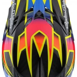 Troy Lee Designs SE5 Carbon Lightning Helmet -Helmets Sale 2024 troy lee designs se5 carbon lightning helmet black 5 scaled