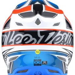 Troy Lee Designs SE5 Team Helmet 20 Troy Lee Designs SE5 Team Helmet -Helmets Sale 2024 troy lee designs se5 team helmet orange blue 2