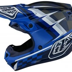 Troy Lee Designs Youth SE4 Polyacrylite Warped Helmet -Helmets Sale 2024 troy lee designs youth se4 polyacrylite warped helmet blue scaled