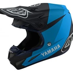 Troy Lee Designs Troy Lee SE4 Composite Yamaha L4 Helmet -Helmets Sale 2024 troy lee se4 composite yamaha l4 helmet navy blue black 4