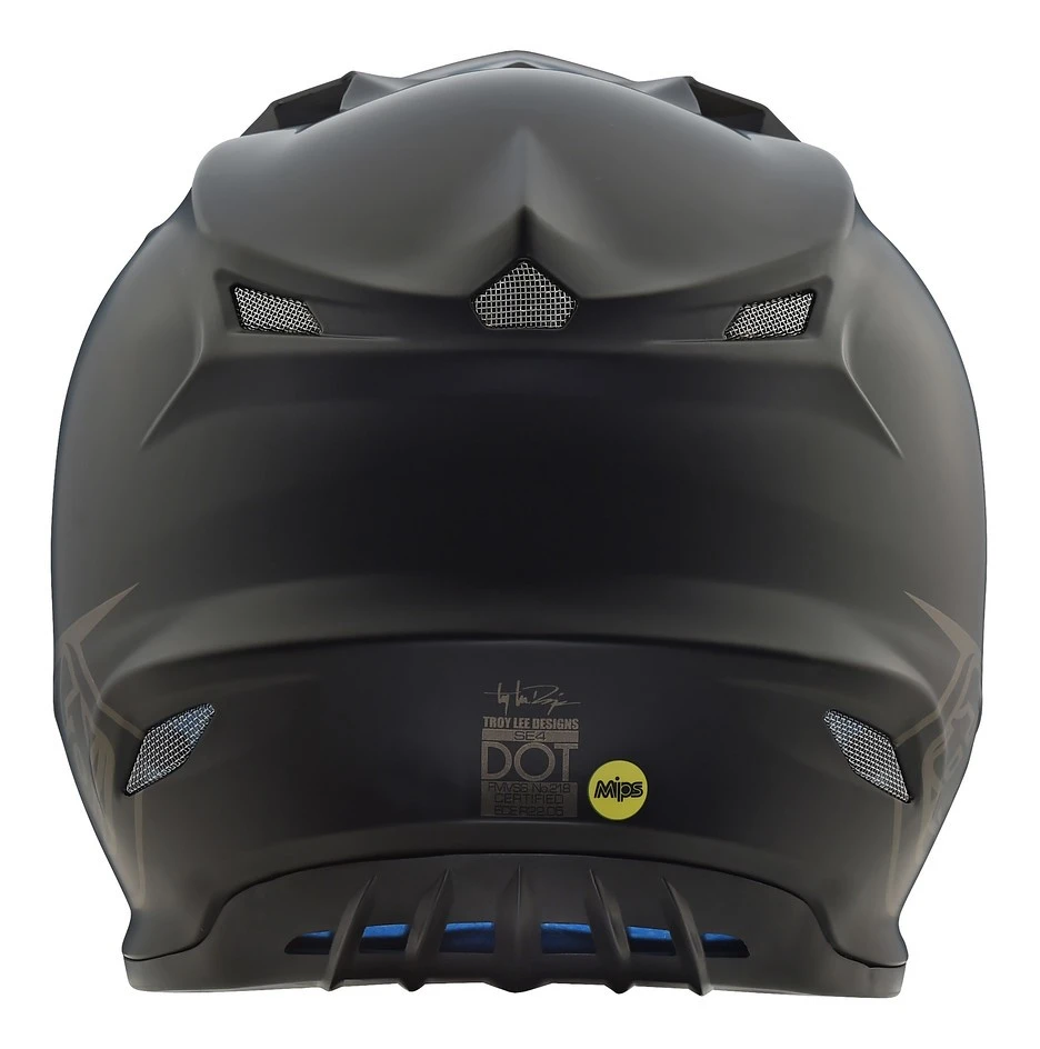 Troy Lee Designs Troy Lee SE4 Polyacrylite Mono Helmet 3 Troy Lee Designs Troy Lee SE4 Polyacrylite Mono Helmet - Image 3