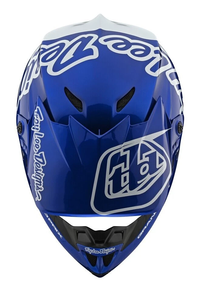 Troy Lee Designs Troy Lee Youth GP Silhouette Helmet Navy/White / LG [Open Box] - Image 3
