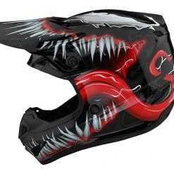 Helmets Sale 2024 -Helmets Sale 2024 troy lee youth se4 polyacrylite venom helmet black 1