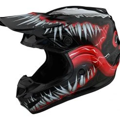 Troy Lee Designs Troy Lee Youth SE4 Polyacrylite Venom Helmet