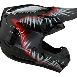 Troy Lee Designs Troy Lee Youth SE4 Polyacrylite Venom Helmet -Helmets Sale 2024 troy lee youth se4 polyacrylite venom helmet black 5